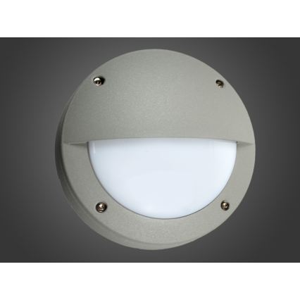 LED Vonkajšie nástenné svietidlo JORDI LED/12W/230V IP54 sivé