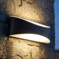 LED vonkajšie nástenné svietidlo LED/10W/230V IP65 čierne