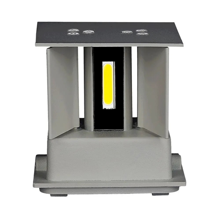 LED Vonkajšie nástenné svietidlo LED/11W/230V 3000K IP65 šedá
