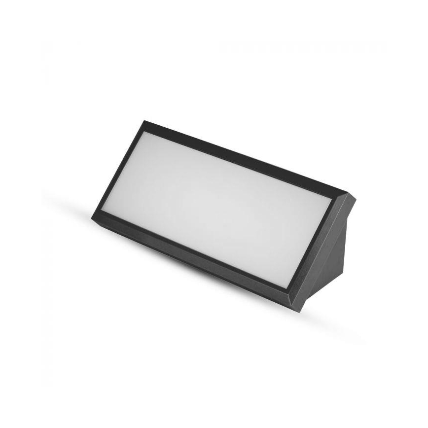 LED Vonkajšie nástenné svietidlo LED/12W/230V 3000K IP65 čierna
