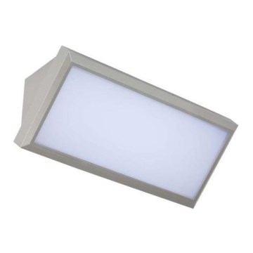 LED Vonkajšie nástenné svietidlo LED/12W/230V 4000K IP65 šedá