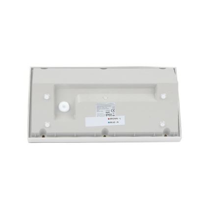 LED Vonkajšie nástenné svietidlo LED/12W/230V 6400K IP65 biela