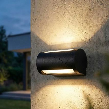 LED vonkajšie nástenné svietidlo LED/13W/230V IP65 čierne