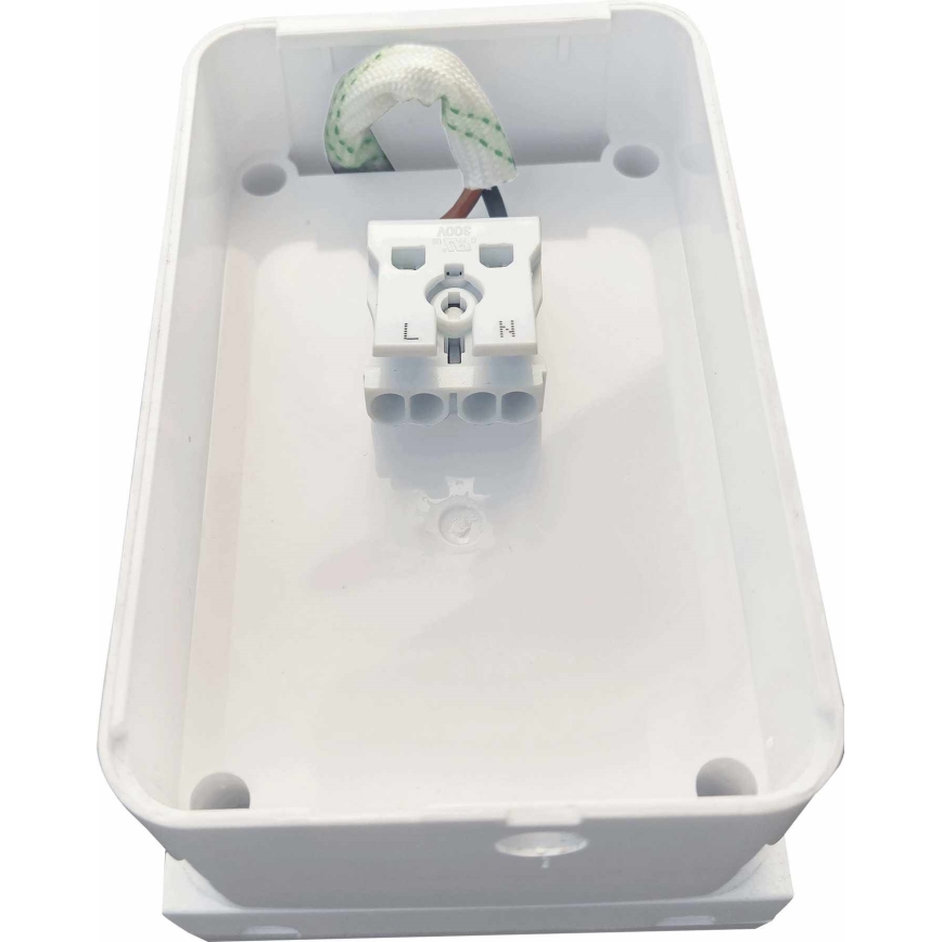 LED Vonkajšie nástenné svietidlo LED/15W/230V IP54 biela