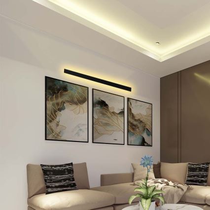 LED vonkajšie nástenné svietidlo LED/16W/230V 4000K IP65 101 cm čierne