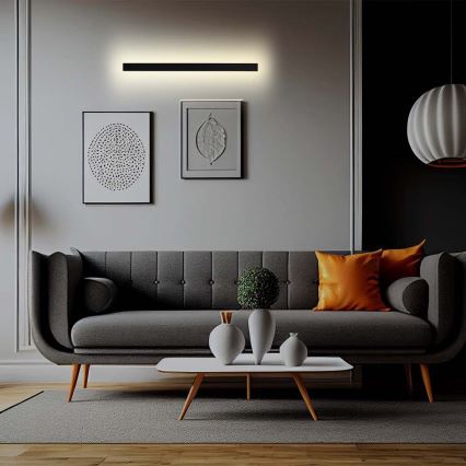 LED vonkajšie nástenné svietidlo LED/16W/230V 4000K IP65 101 cm čierne