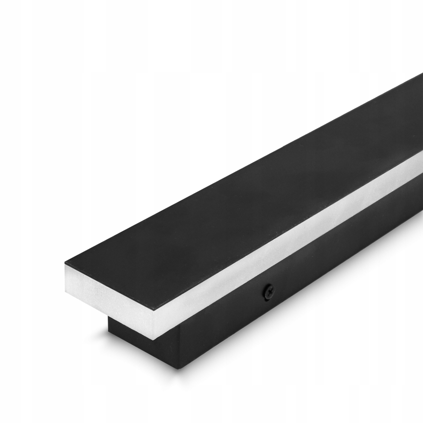 LED Vonkajšie nástenné svietidlo LED/18W/230V 60 cm IP65 čierna