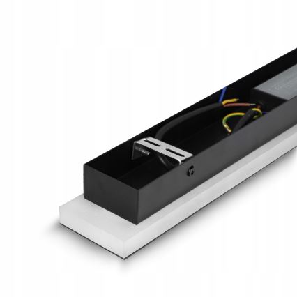 LED Vonkajšie nástenné svietidlo LED/18W/230V 60 cm IP65 čierna
