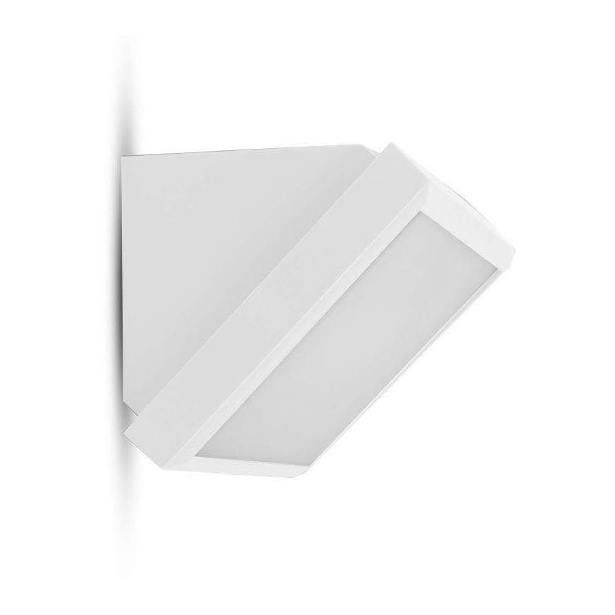 LED Vonkajšie nástenné svietidlo LED/20W/230V 3000K IP65 biela