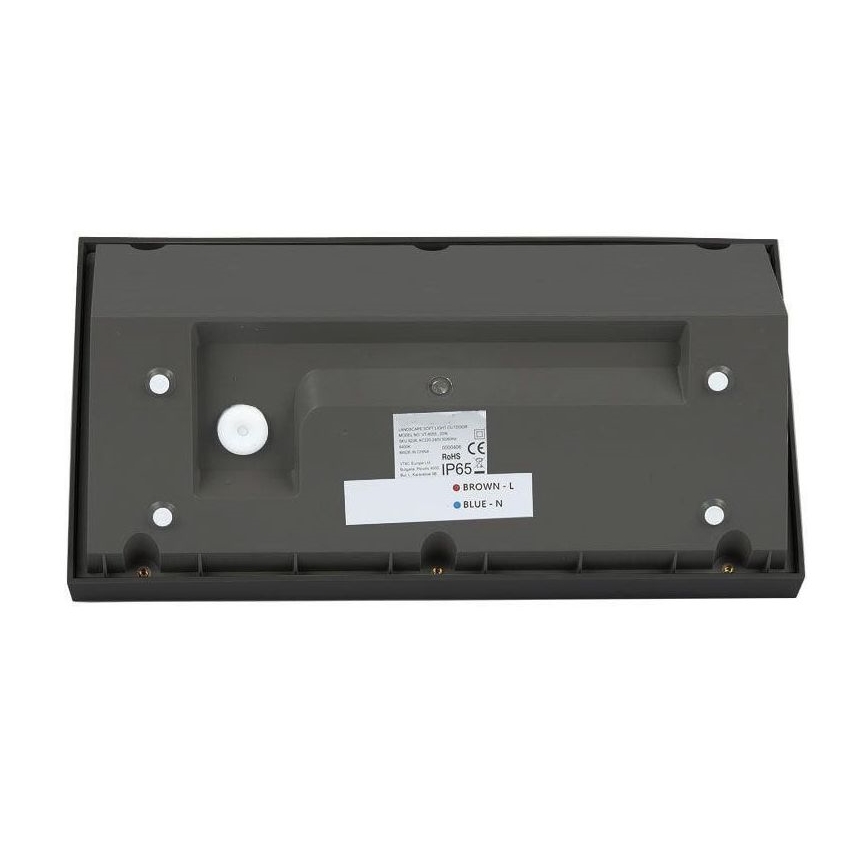 LED Vonkajšie nástenné svietidlo LED/20W/230V 3000K IP65 čierna