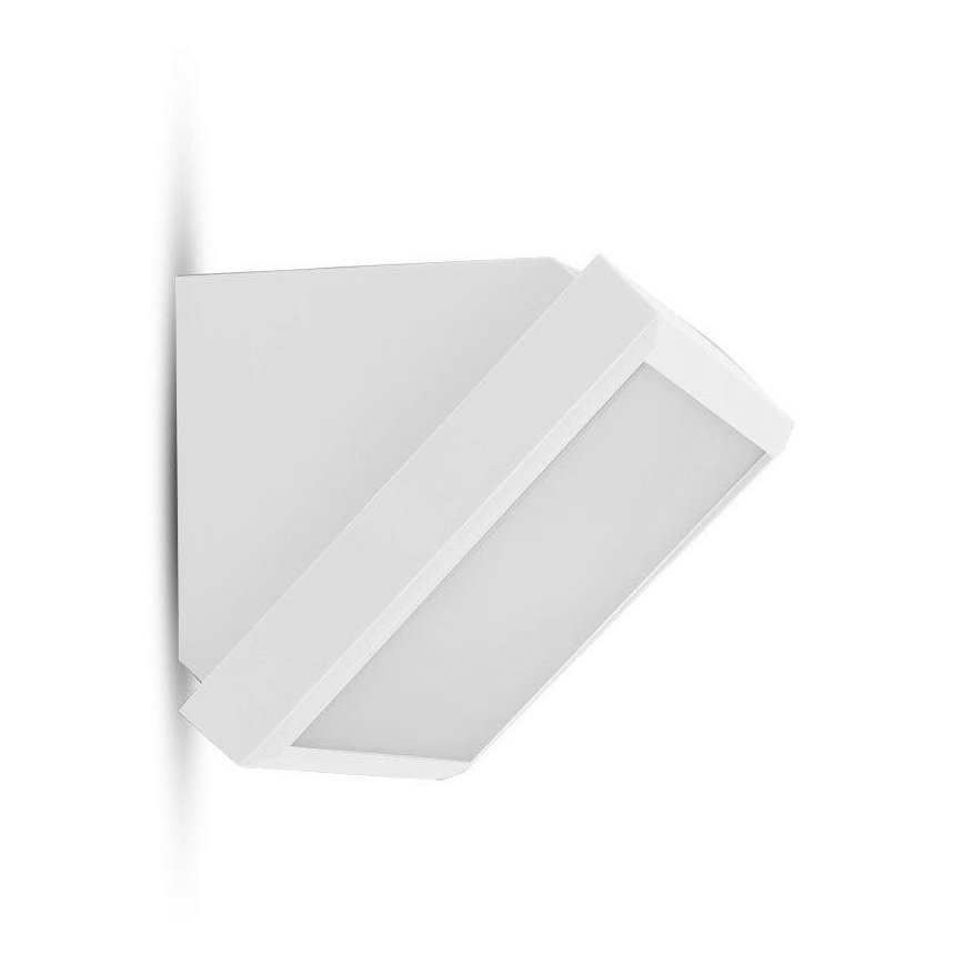 LED Vonkajšie nástenné svietidlo LED/20W/230V 6400K IP65 biela