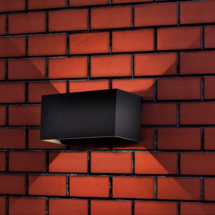 LED vonkajšie nástenné svietidlo LED/24W/230V 3000K IP65 antracit