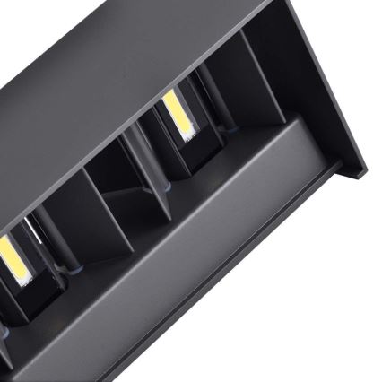 LED vonkajšie nástenné svietidlo LED/24W/230V 4000K IP65 čierne