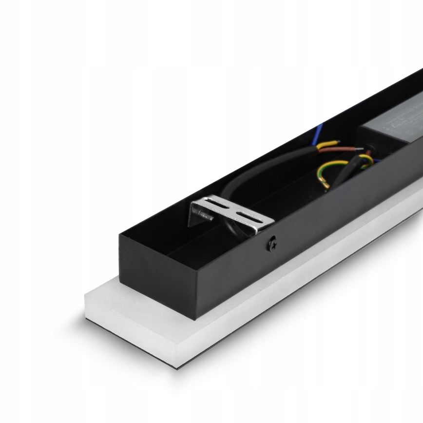 LED Vonkajšie nástenné svietidlo LED/30W/230V 100 cm IP65 čierna