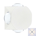 LED Vonkajšie nástenné svietidlo LED/4W/230V 3000K IP54 biela