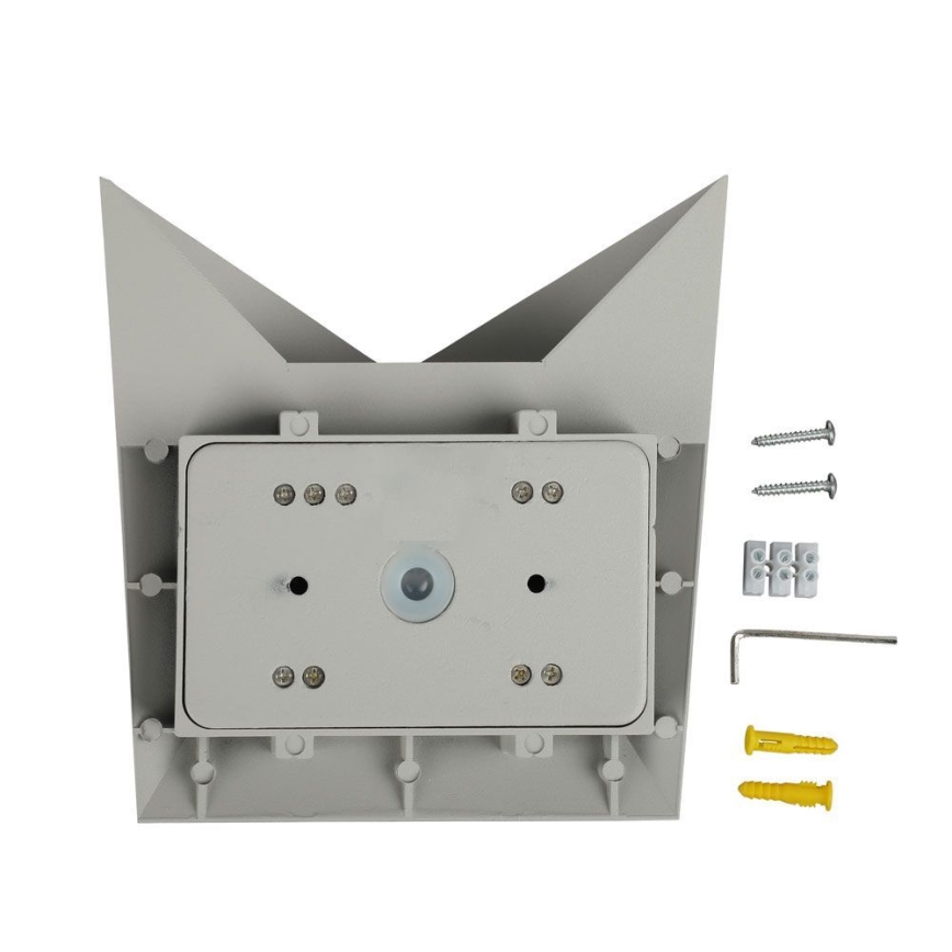 LED Vonkajšie nástenné svietidlo LED/5W/230V 3000K IP65 šedá