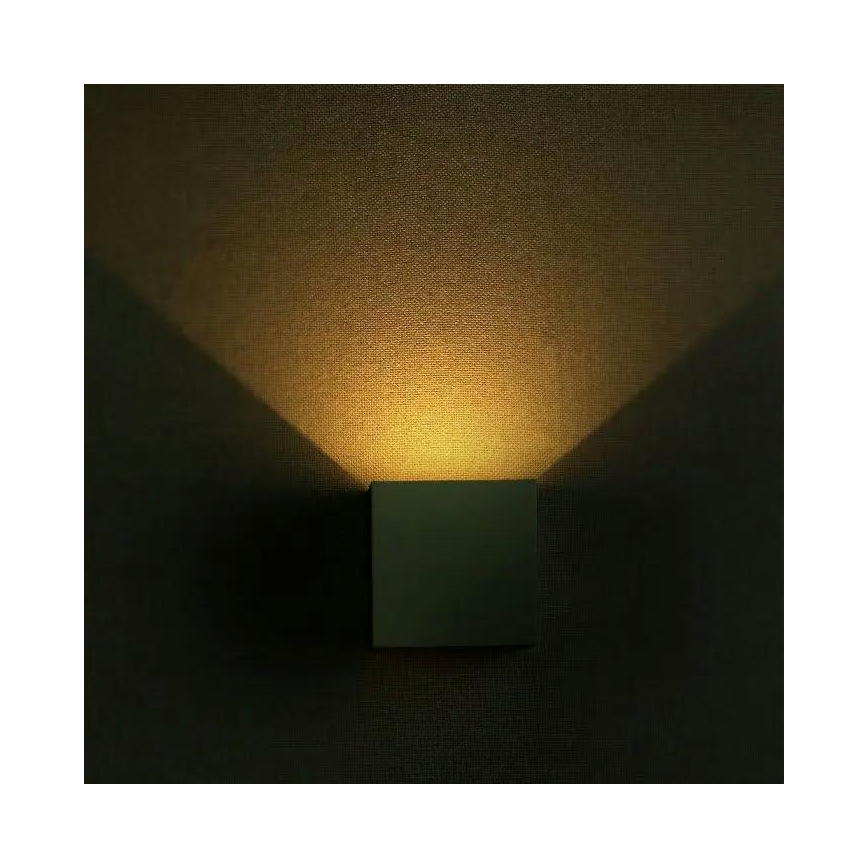 LED Vonkajšie nástenné svietidlo LED/5W/230V 4000K IP65 šedá