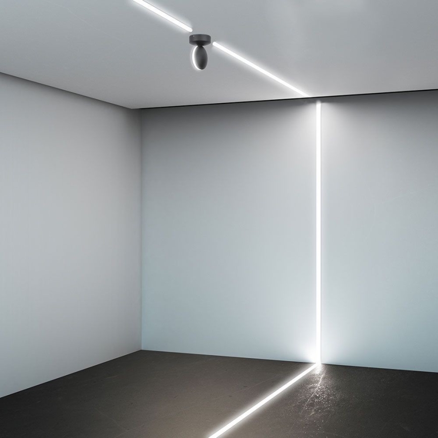 LED Vonkajšie nástenné flexibilné svietidlo LED/7W/230V 4000K IP65 čierna