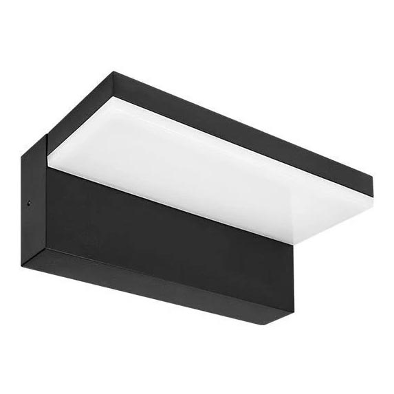 LED vonkajšie nástenné svietidlo LED/9W/230V 4000K IP44 čierne