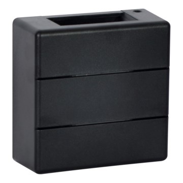 LED Vonkajšie nástenné svietidlo LUXLINE 6W/230V 3000K IP54 čierne