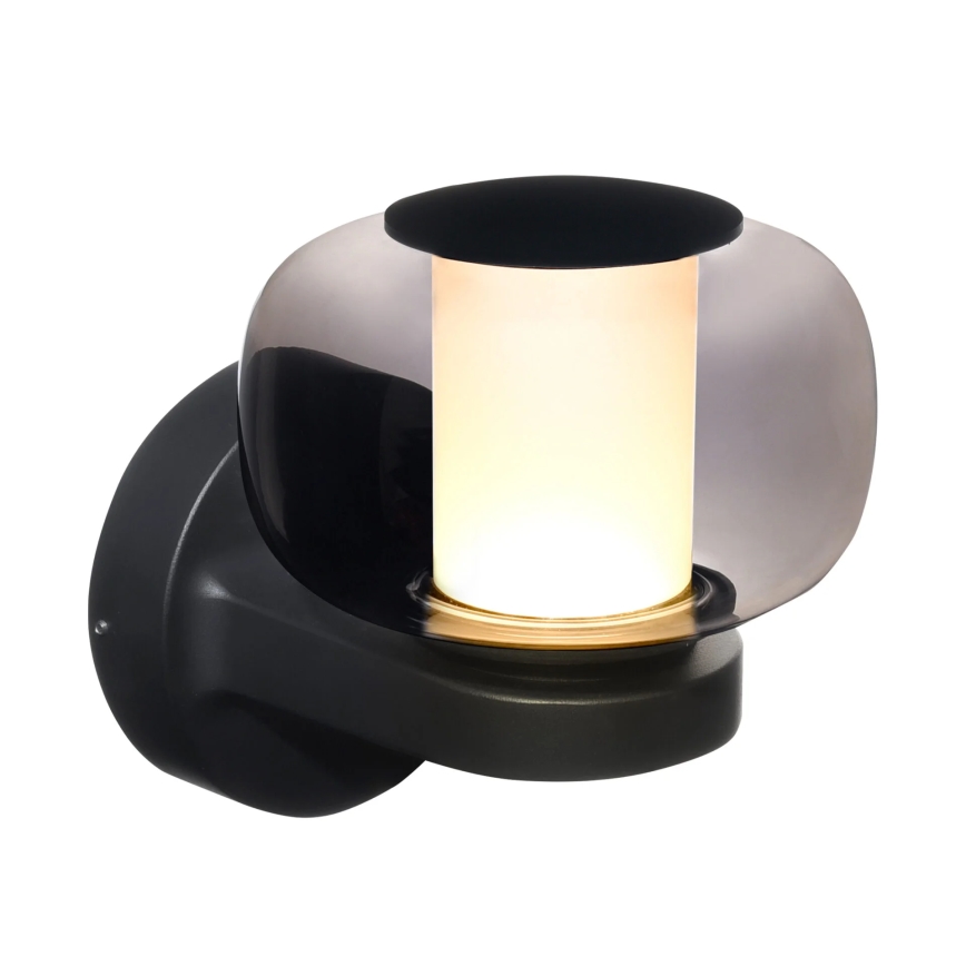 LED vonkajšie nástenné svietidlo MALAGA LED/12W/230V IP44 čierne