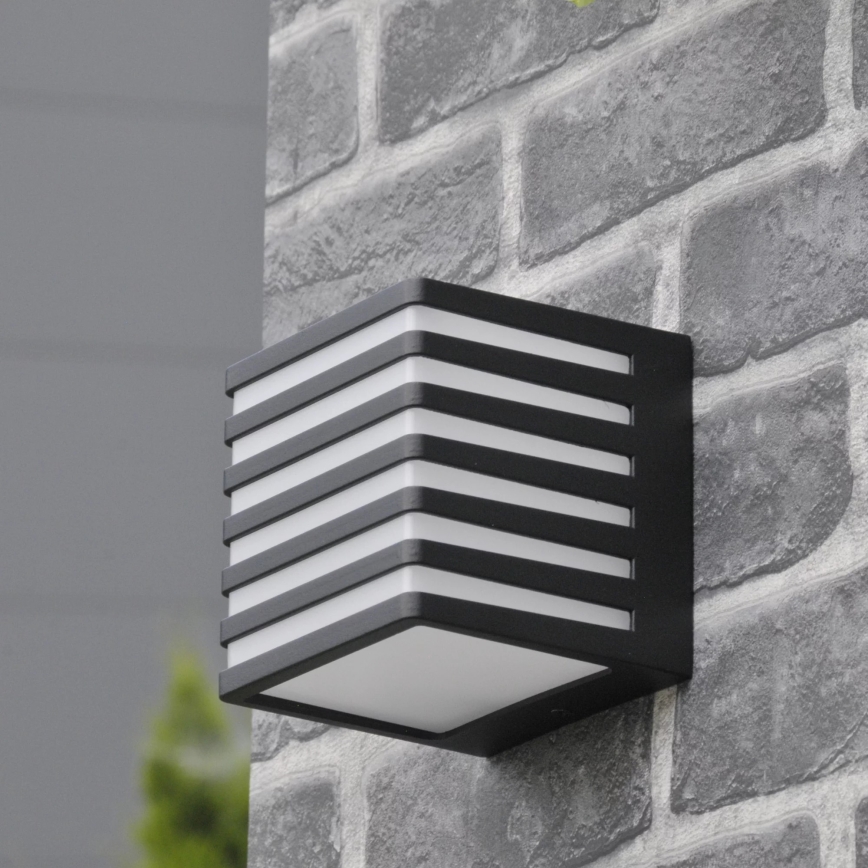 LED Vonkajšie nástenné svietidlo MAXWELL LED/10W/230V IP54 grafit