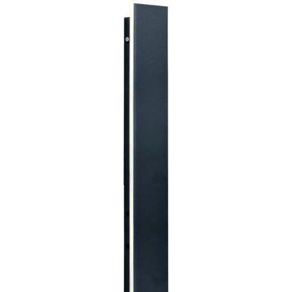 LED Vonkajšie nástenné svietidlo MIRANA LED/8W/230V 4000K IP44 30 cm čierne