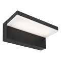LED vonkajšie nástenné svietidlo NOLA LED/12W/230V IP65 čierne