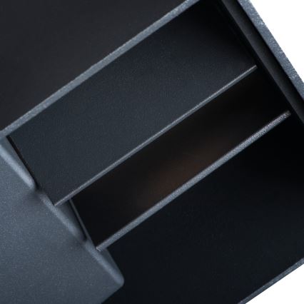LED Vonkajšie nástenné svietidlo REKA LED/7W/230V IP54 antracit