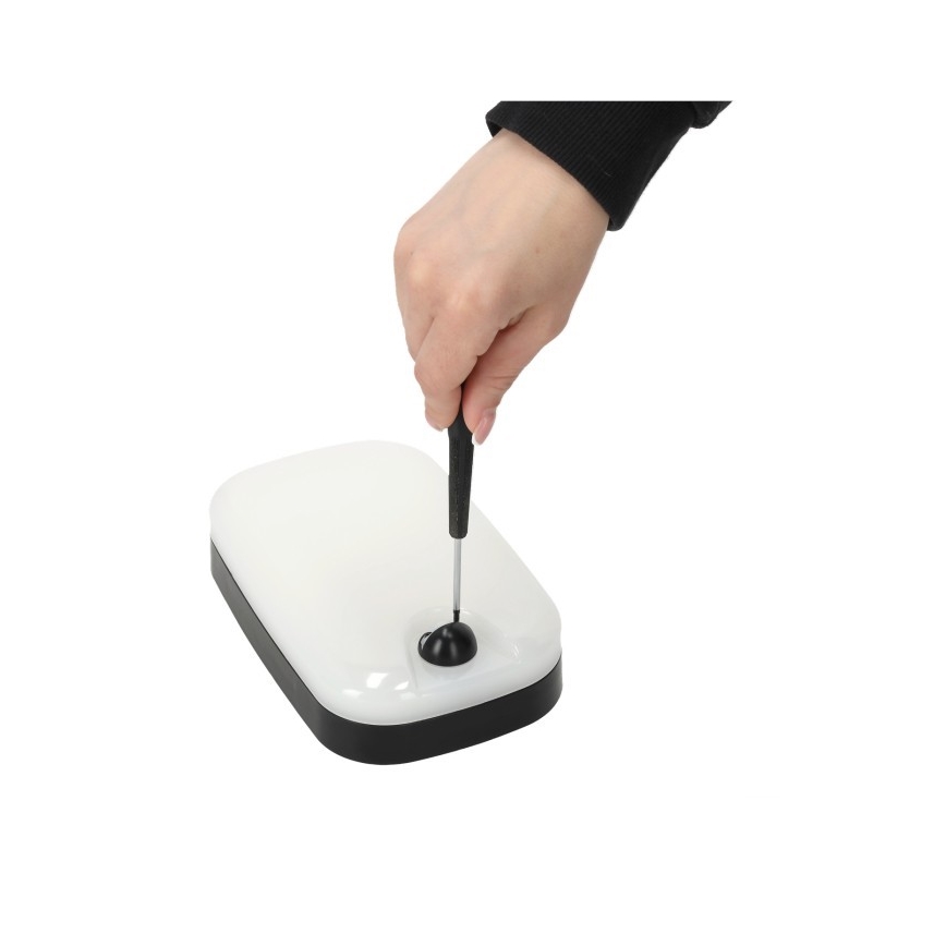 LED Vonkajšie nástenné svietidlo so senzorom pohybu a súmraku BAVANO LED/15W/230V 3000/4000/5700K IP54