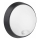 LED Vonkajšie nástenné svietidlo so senzorom LED/12W/230V 3000/4000/6500K IP65 čierna