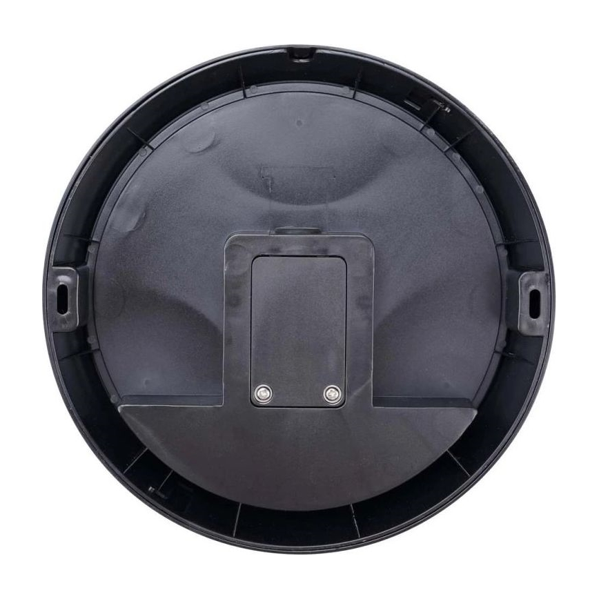 LED Vonkajšie nástenné svietidlo so senzorom LED/12W/230V 3000/4000/6500K IP65 čierna