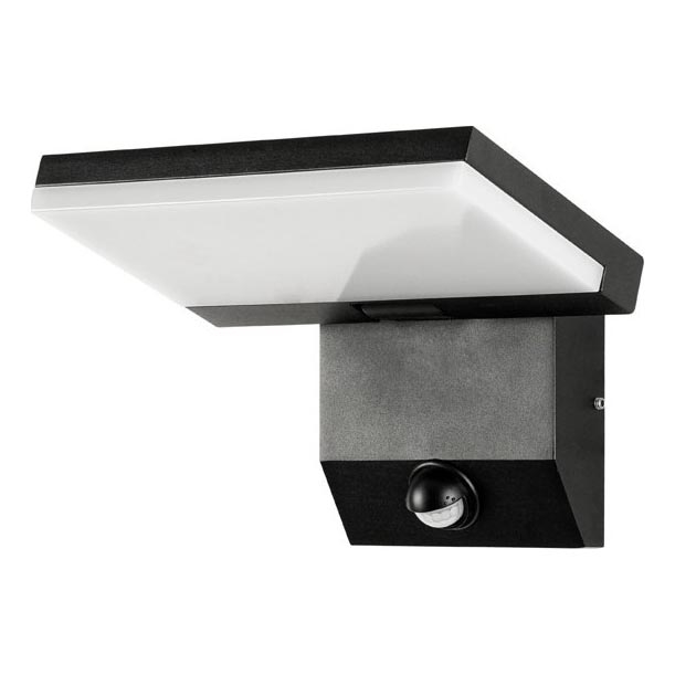 LED vonkajšie nástenné svietidlo so senzorom MODERN LED/18W/230V IP65