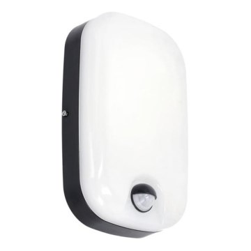 LED Vonkajšie nástenné svietidlo so senzorom pohybu a súmraku BAVANO LED/15W/230V 3000/4000/5700K IP54