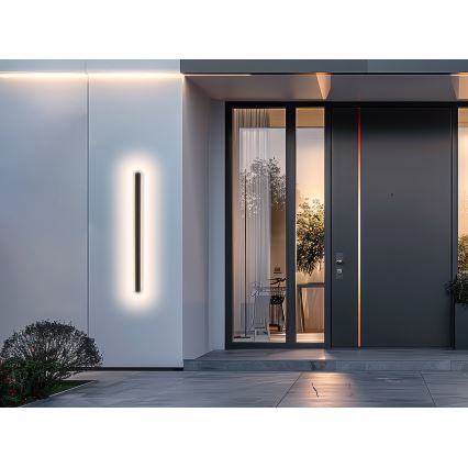 LED Vonkajšie nástenné svietidlo STICK LED/36W/230V IP65 3000K 120 cm