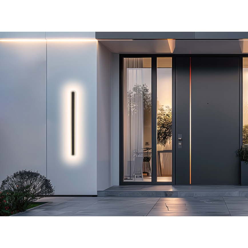 LED Vonkajšie nástenné svietidlo STICK LED/36W/230V IP65 3000K 120 cm