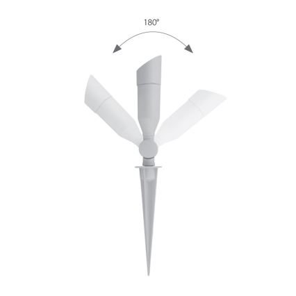 Panlux OKP-1LED/T - LED vonkajšie osvetlenie OKO P 1xLED/1W/350mA