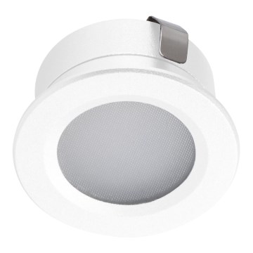 LED Vonkajšie podhľadové svietidlo IMBER LED/1W/12V 3000K pr. 3 cm 40 lm IP65 biela