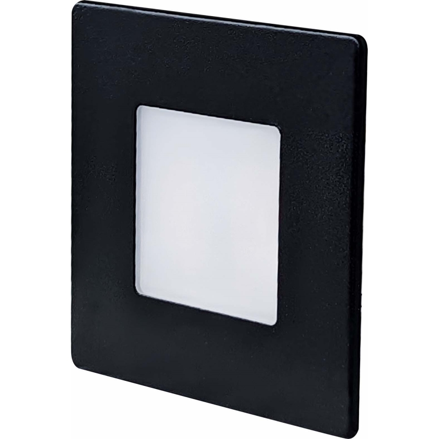 LED vonkajšie schodiskové svietidlo LED/1,7W/230V 3000/4000/6000K IP54 čierna