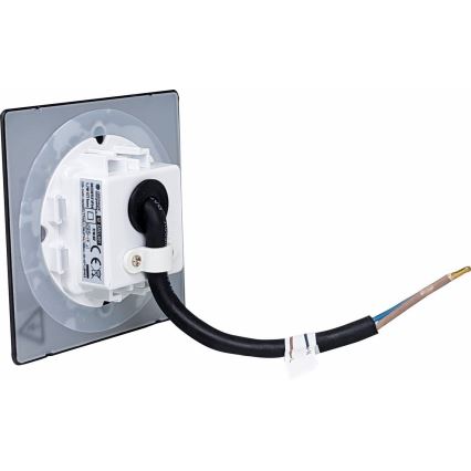 LED vonkajšie schodiskové svietidlo LED/1,7W/230V 3000/4000/6000K IP54 čierna
