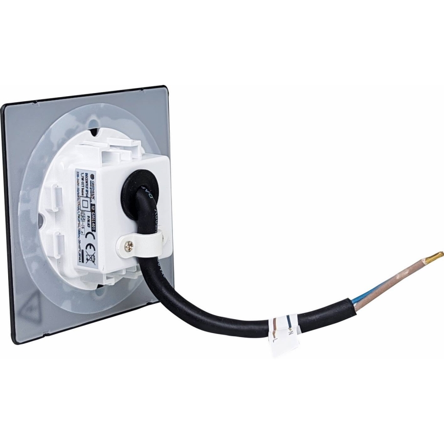 LED vonkajšie schodiskové svietidlo LED/1,7W/230V 3000/4000/6000K IP54 čierna