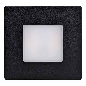 LED Vonkajšie schodiskové svietidlo LED/1,7W/230V IP54 čierne