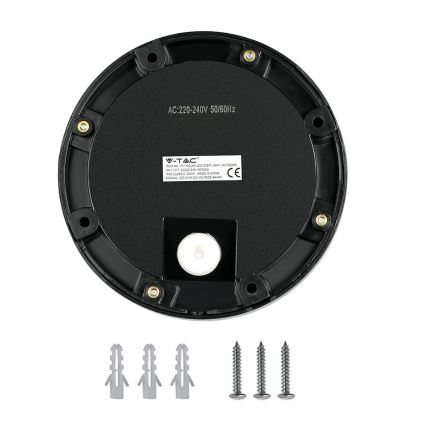 LED Vonkajšie schodiskové svietidlo LED/2W/230V IP65 4000K čierna