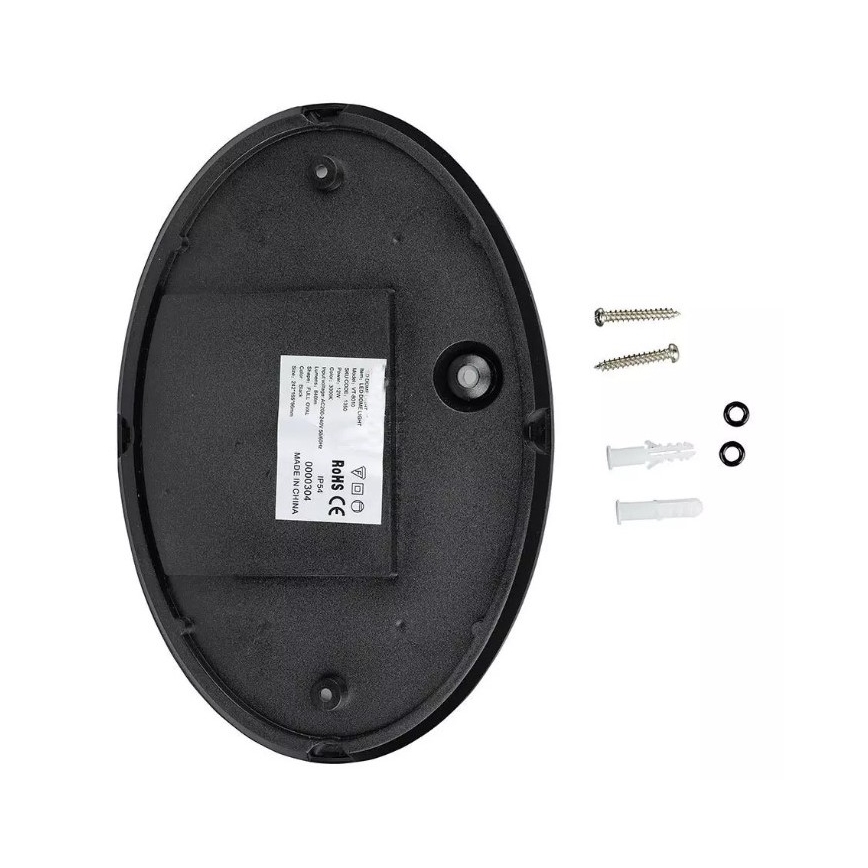 LED Vonkajšie stropné svietidlo LED/12W/230V IP54