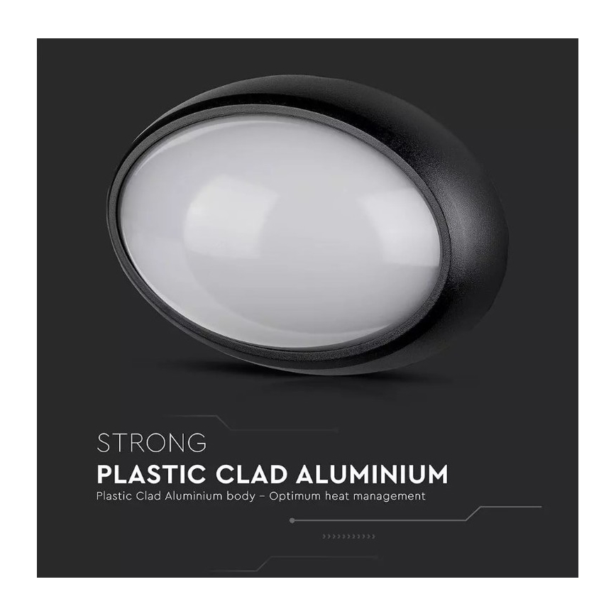 LED Vonkajšie stropné svietidlo LED/12W/230V IP54