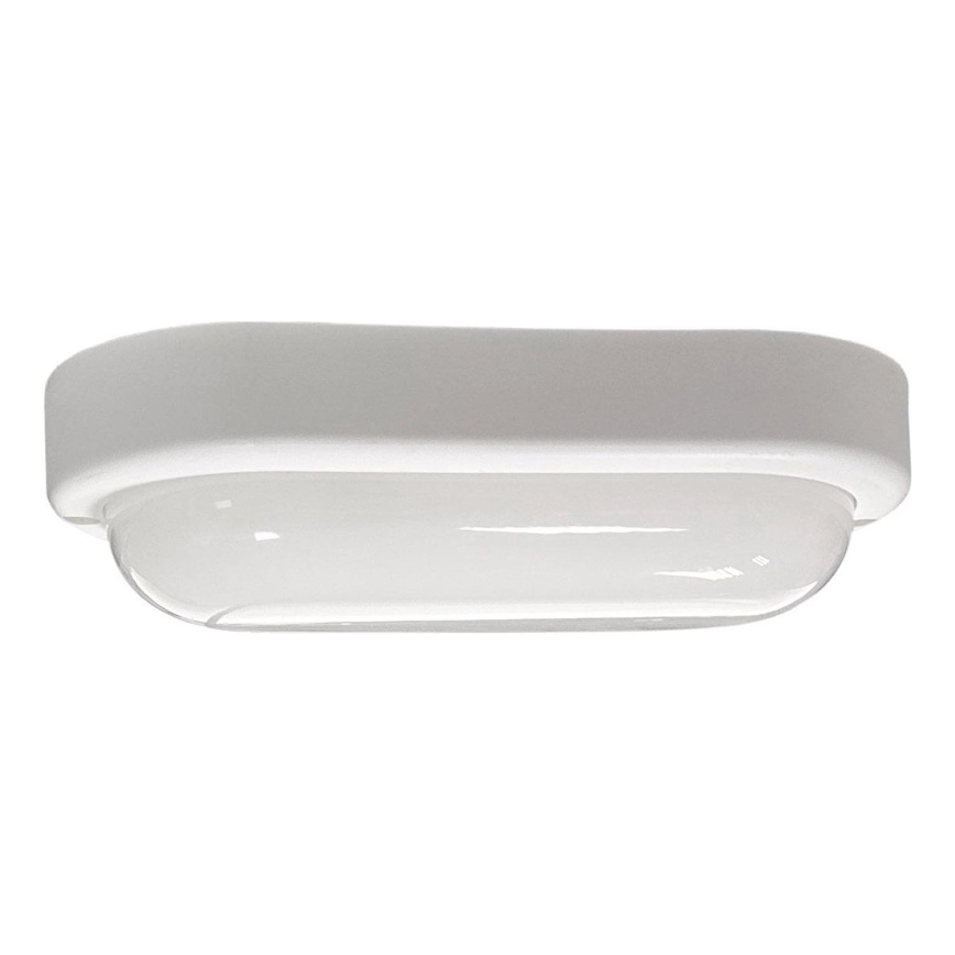 LED Vonkajšie stropné svietidlo LED/15W/230V 4200K 20x9,8 cm IP64 biela