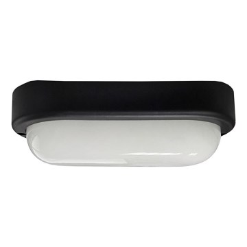 LED Vonkajšie stropné svietidlo LED/15W/230V 4200K 20x9,8 cm IP64 čierna