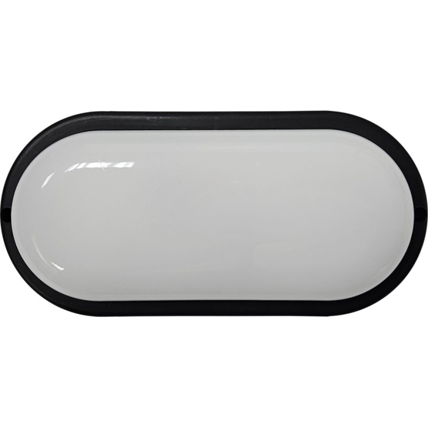 LED Vonkajšie stropné svietidlo LED/15W/230V 4200K 20x9,8 cm IP64 čierna