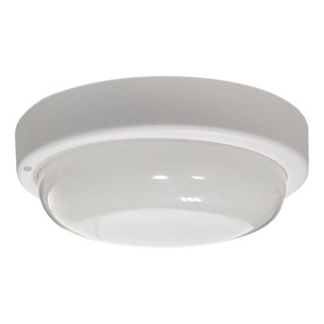 LED Vonkajšie stropné svietidlo LED/15W/230V 4200K pr. 15,5 cm IP64 biela