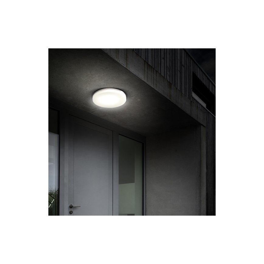 LED Vonkajšie stropné svietidlo LED/15W/230V IP54